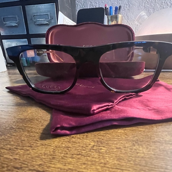 Gucci Glasses Tortoise Shell Eyeglasses - Picture 5 of 5